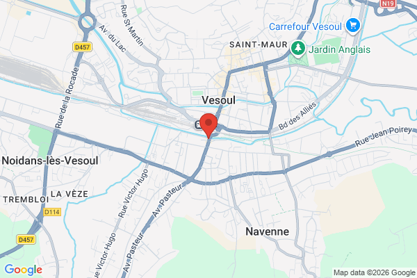 Carte de l'emplacement 8 Boulevard Charles de Gaulle