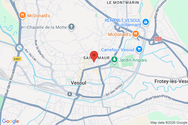 Carte de l'emplacement Local commercial - 50m²