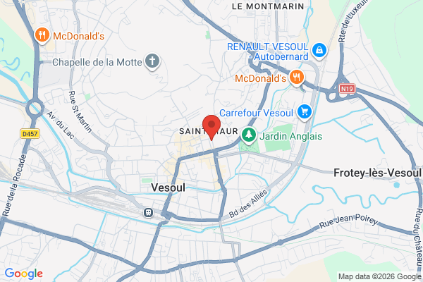 Carte de l'emplacement 30 Rue Saint Georges