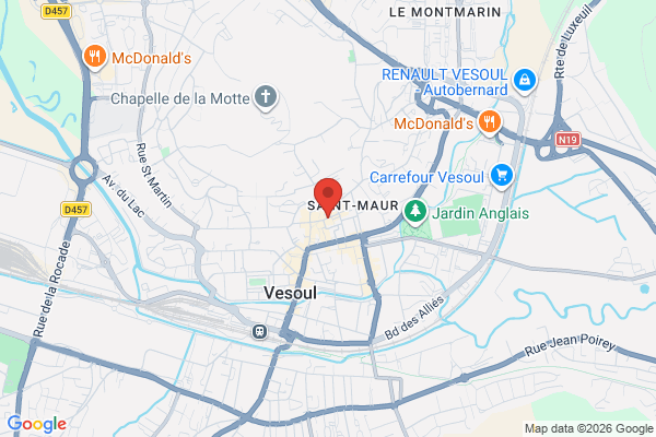 Carte de l'emplacement Local commercial - 113m²