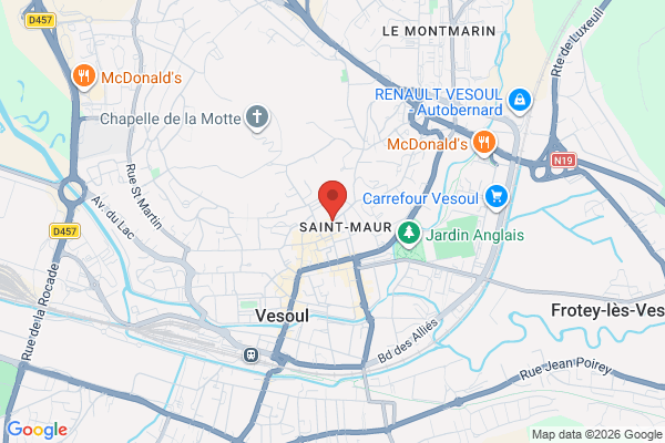 Carte de l'emplacement Local commercial - 50m²