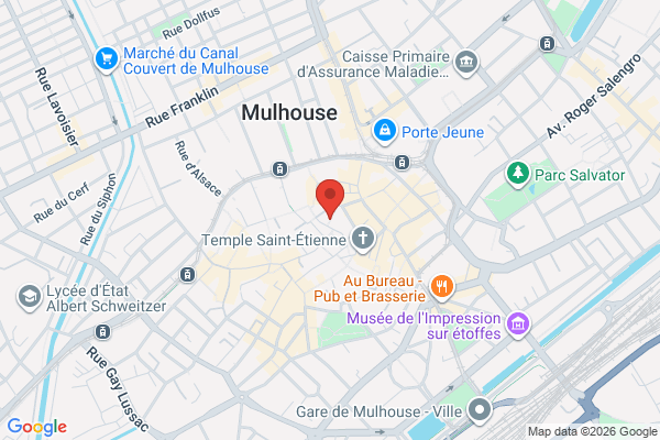 Carte de Cour des Maréchaux, Mulhouse, France