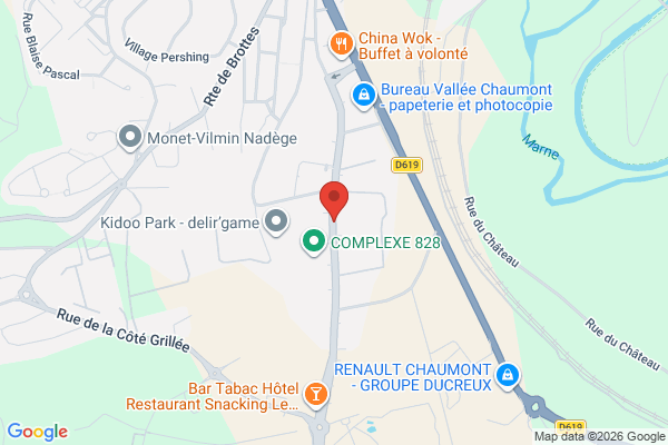 Carte de Route de Neuilly, Chaumont