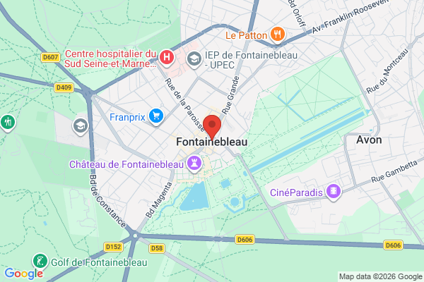 Carte de l'emplacement Porte Sud