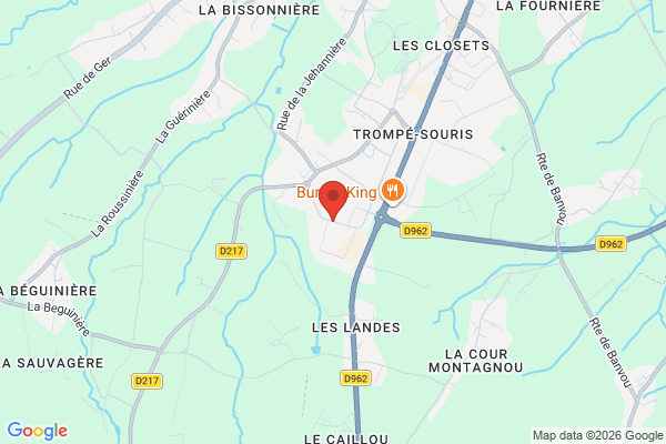 Carte de l'emplacement Ex Zénith Luminaire