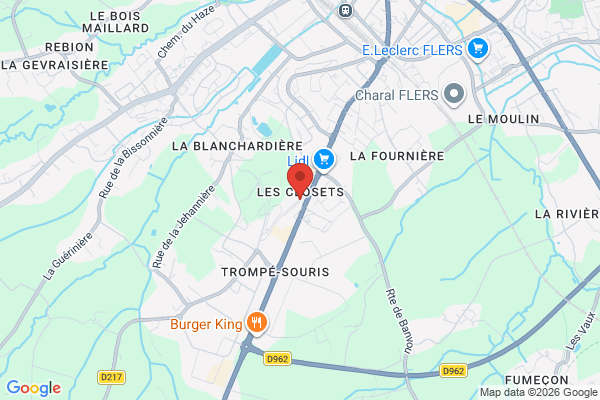 Carte de l'emplacement Ex Brico Pro