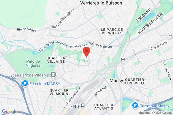 Carte de l'emplacement local commercial