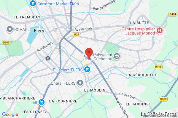 Carte de l'emplacement Ex Fêtez ça