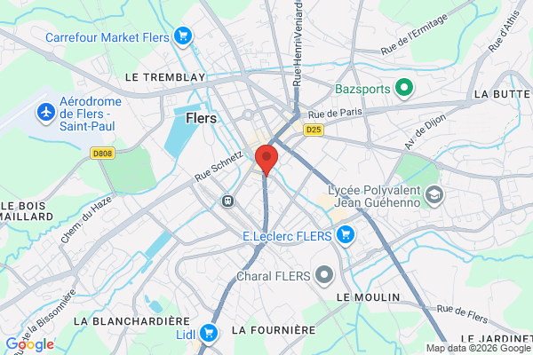 Carte de l'emplacement Ex Atout Santé