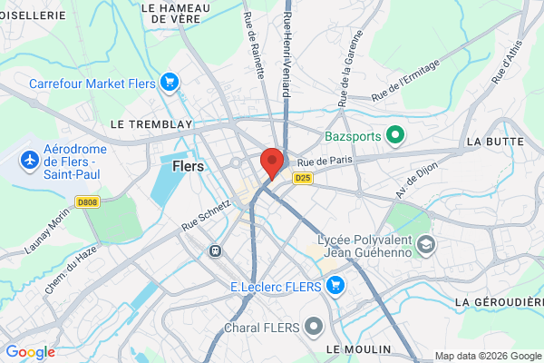 Carte de l'emplacement Ex Bouchara