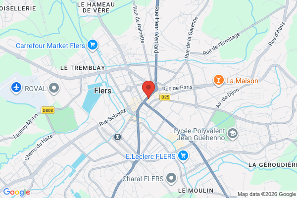 Carte de l'emplacement Ex Bouchara