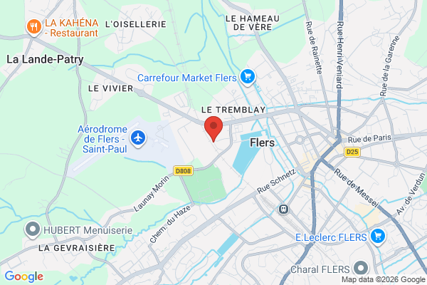 Carte de l'emplacement  LOCAL COMMERCIAL A VENDRE OU A LOUER (Ex Villa Verde)