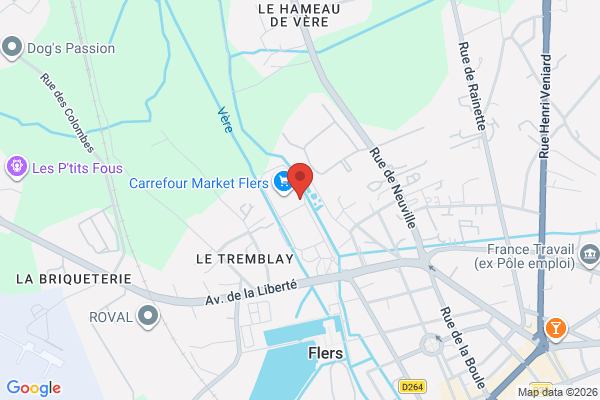 Carte de 24 Rue nationale, Saint-Georges-des-Groseillers