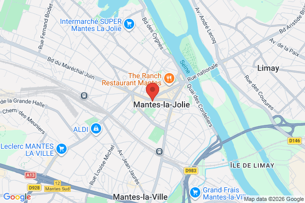 Carte de l'emplacement Local Commercial