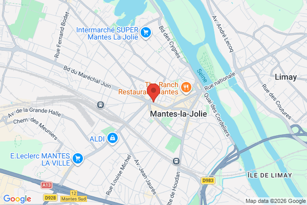 Carte de l'emplacement Avenue de la République 