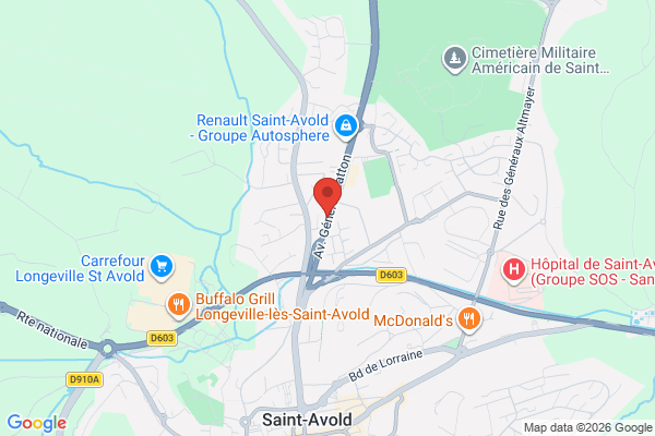 Carte de l'emplacement Emplacement n°1