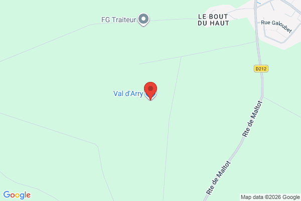 Carte de Calvados, France