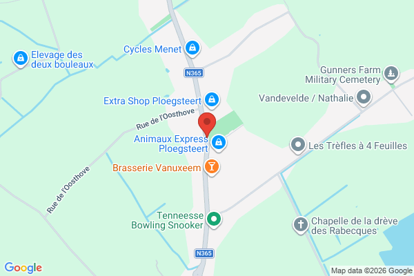 Carte de Rue d'Armentières, Comines-Warneton, Belgique